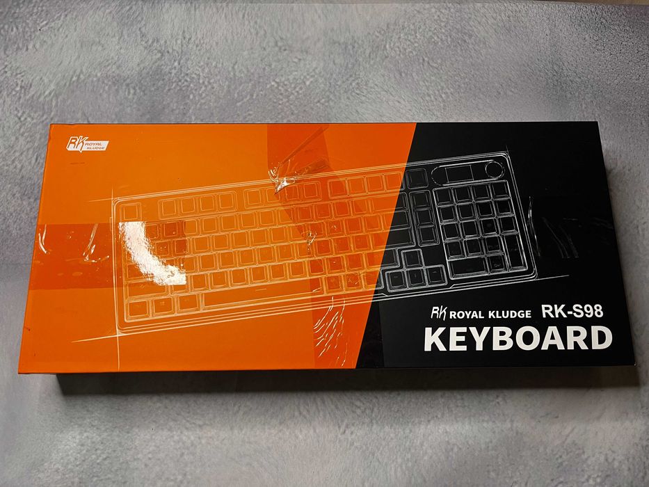 RK ROYAL KLUDGE S98 Klawiatura mechaniczna, Misty Rain Switch