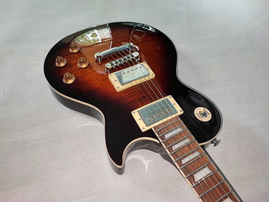 Harley Benton SC-550 FTF nowa gitara Les Paul - ustawiona