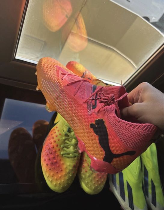 Chuteiras puma Sun glow ultimate novas