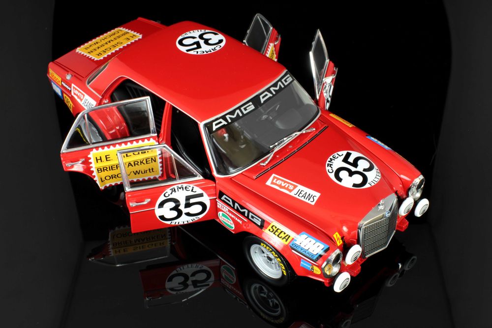Mercedes-Benz 300 SEL #35 2nd Place 24H SPA 1971 - Minichamps