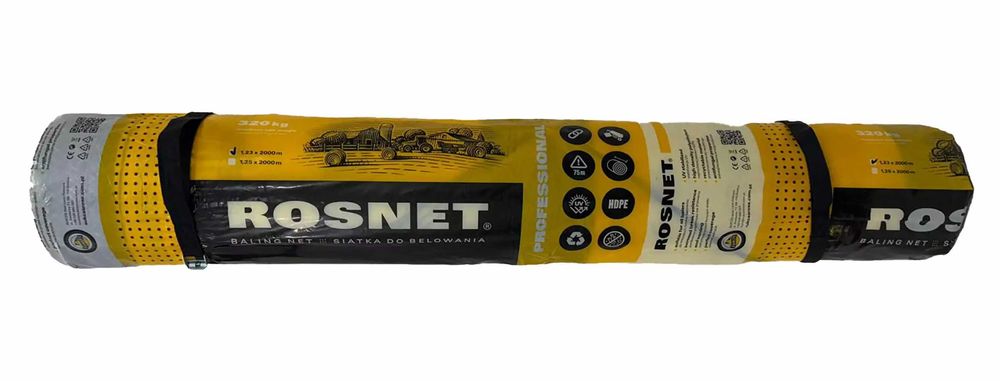 Siatka rolnicza do sianokiszonki słomy bel 123/2000 Mocna