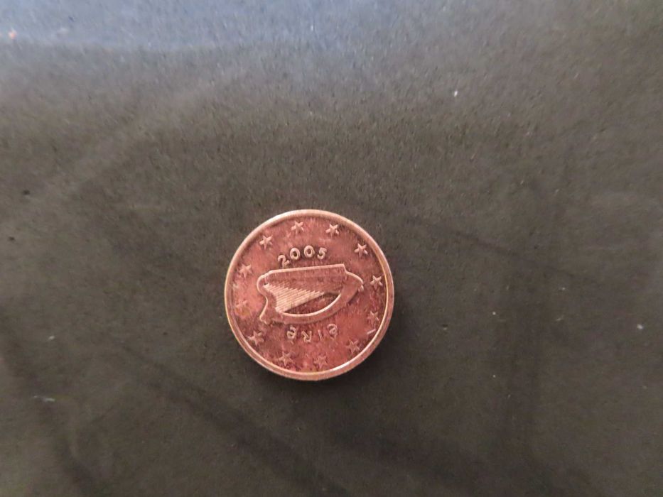Moeda de 1 cêntimo - Irlanda - 2005