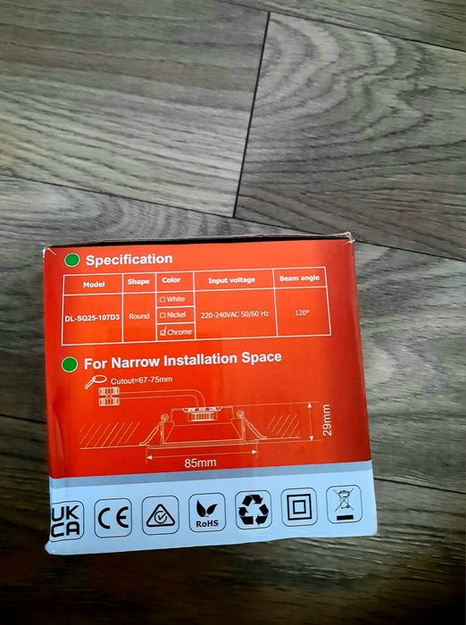 Żarówki Led ALUSSO 7W -6 sztuk