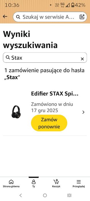 Słuchawki planarne BT Edifier Stax Spirit S3 długa gwarancja!