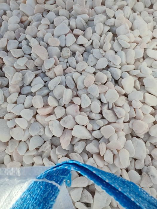 Seixo Rolado Branco Puro