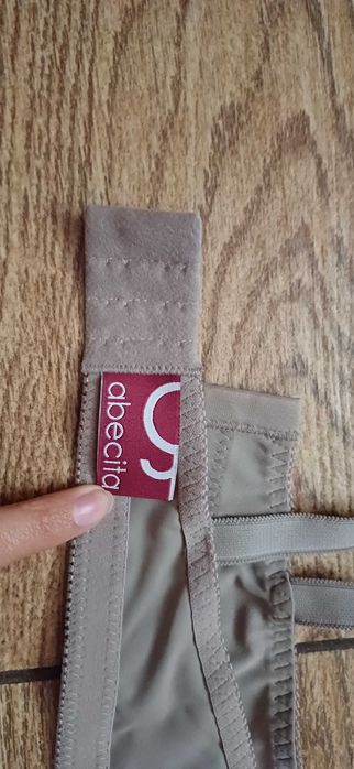 Brązowy biustonosz Abecita r. 80 A