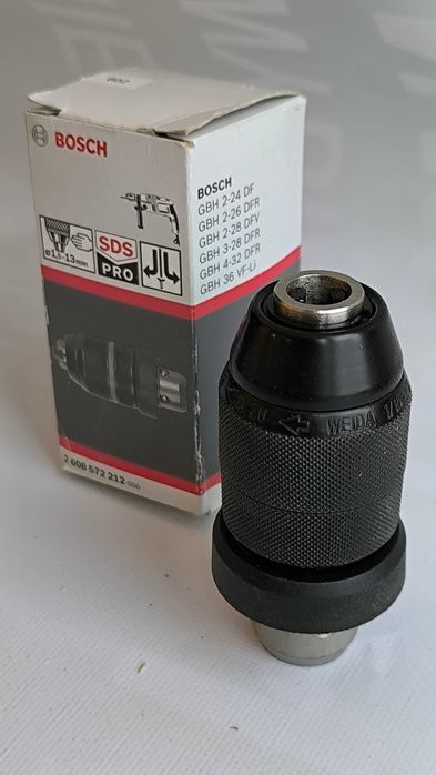 Uchwyt szybkozaciskowy (wiertła cylindryczne) do młotów ud-obr. Bosch