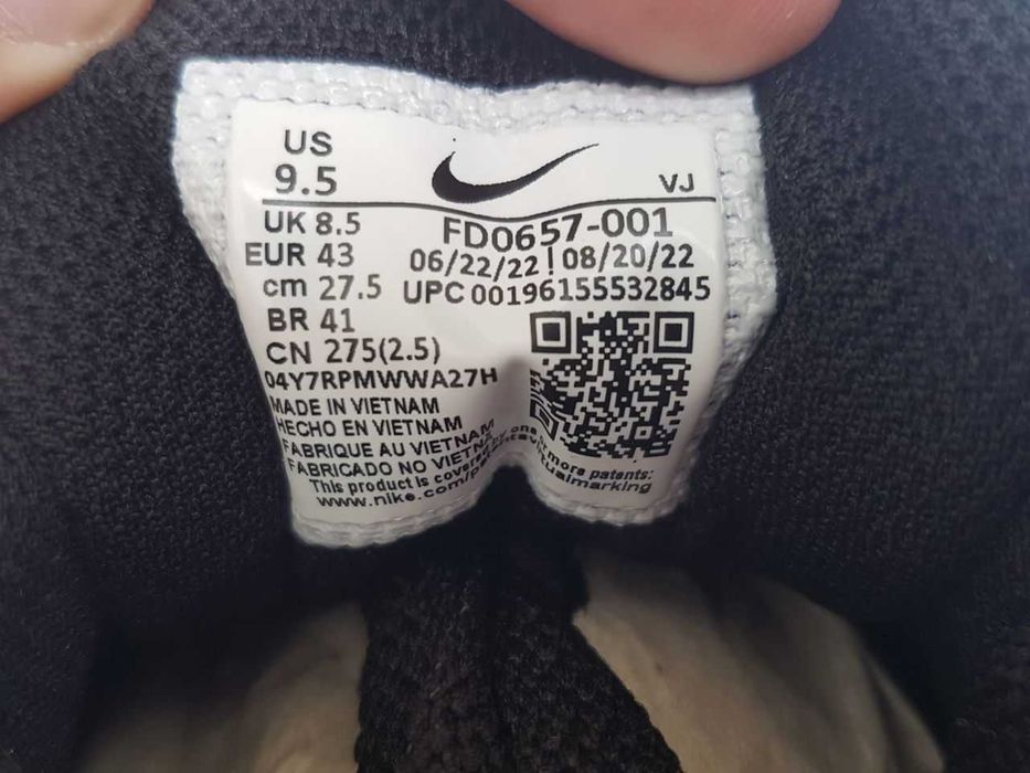 Sapatilhas Nike Air Max 90 Black White