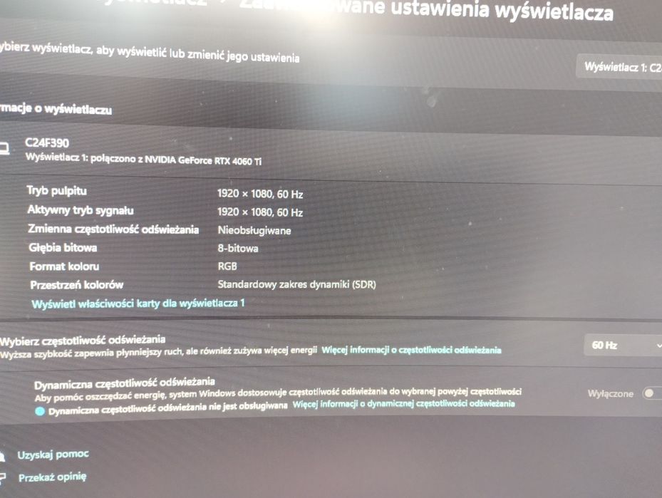 Monitor 60hz Samsung C24F396FHU