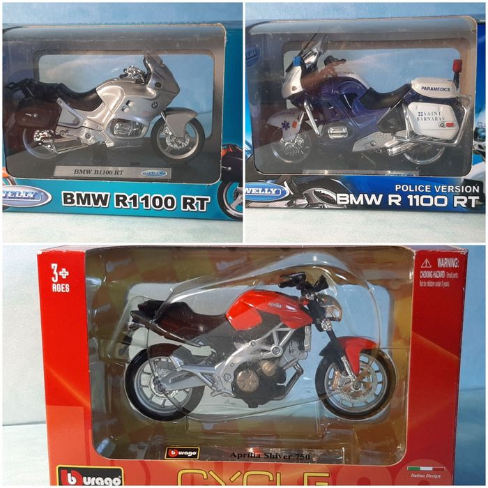 Модели мотоциклов .Масштаб 1/18.