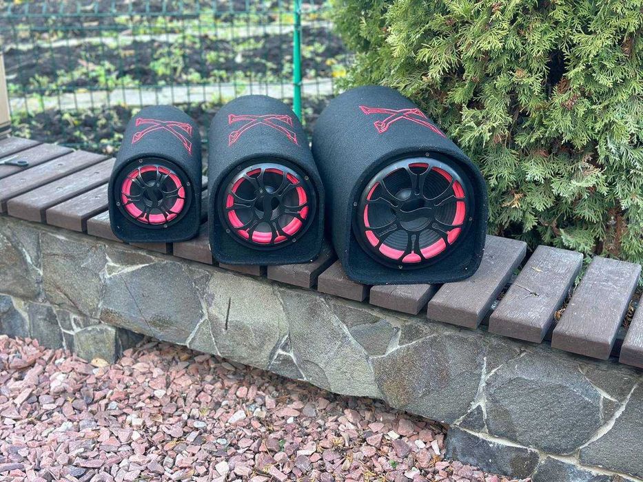 Активный сабвуфер. Колонка. Саб. Акустика Усилитель звука встроенный