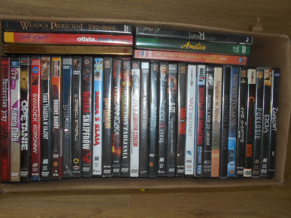 Płyty dvd 100 sztuk