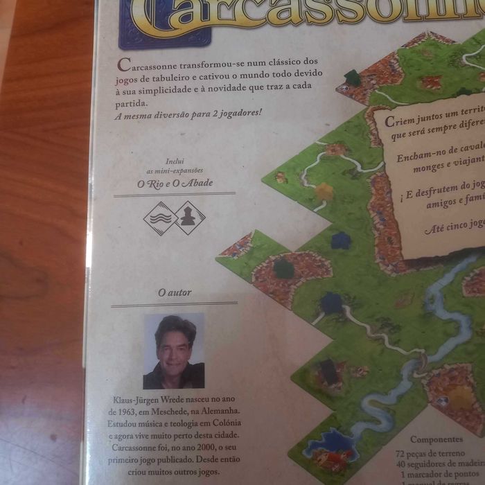 Carcassonne - Jogo de tabuleiro NOVO com 25% de desconto