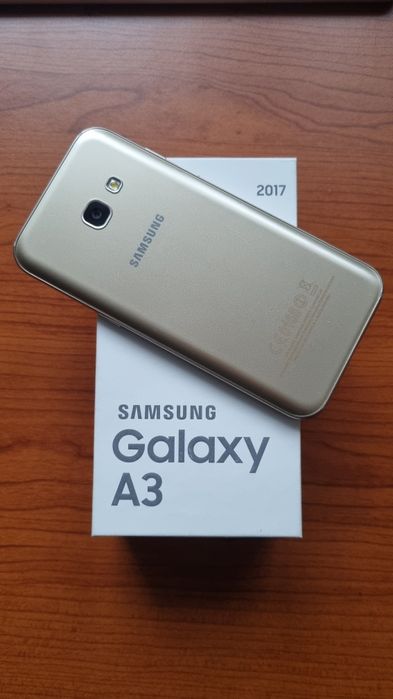 Telefon Samsung Galaxy A3 2017 Złoty bardzo dobry stan! SMA-A320FL
