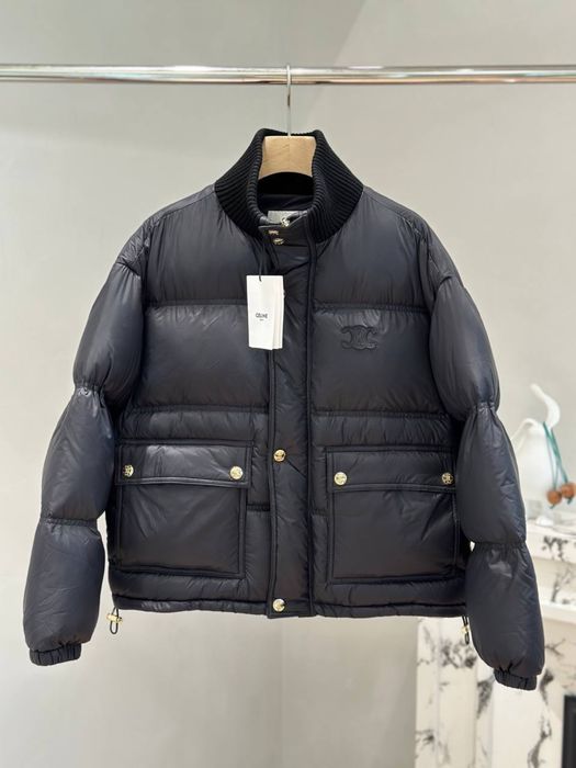Пуховик куртка черевики Celine prada chanel
