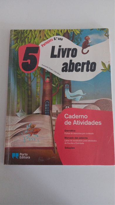 Caderno de atividades de Português 5 ano