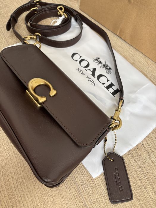 Torebka coach brązowa jet