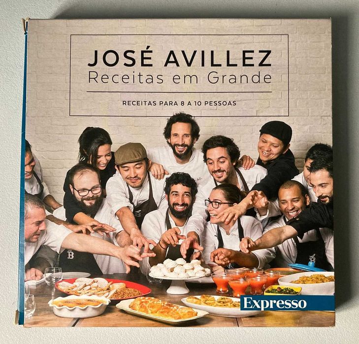 3 Livros José Avillez Receitas em Grande