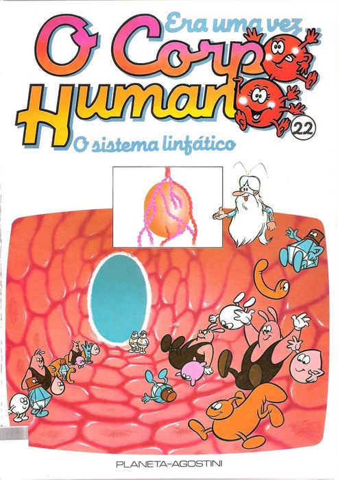Livros coleção Era Uma Vez  o Corpo Humano da Agostini