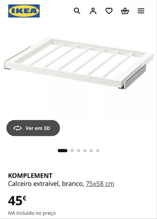 Calceiro IKEA Pax