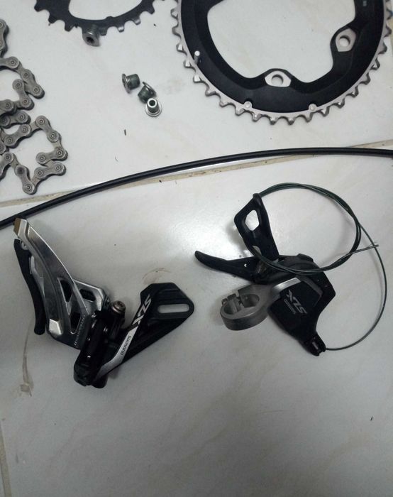 Transmissão Dianteira Shimano SLX