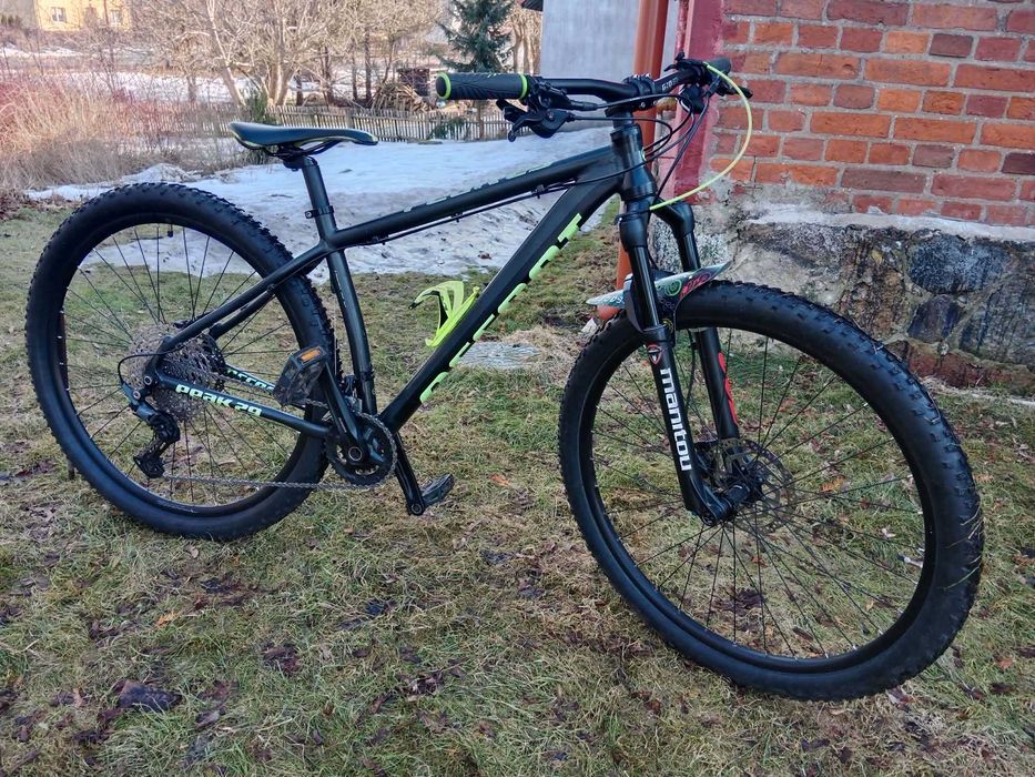 rower Accent Peak 29 rama s boost 2x11 deore manitou cube trek koła 29