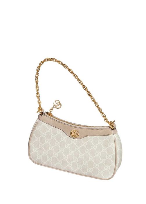 Сумка Gucci Ophidia Small Shoulder Chain Top Handle Bag GG Supreme Bei