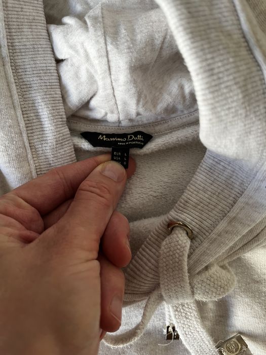 Massimo dutti bluza beżowa damska z kapturem L