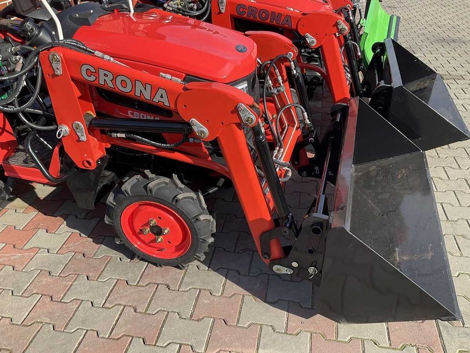 Traktor ciągnik CRONA CR254 4x4 25KM Homologacja DIESEL + ŁADOWACZ TUR