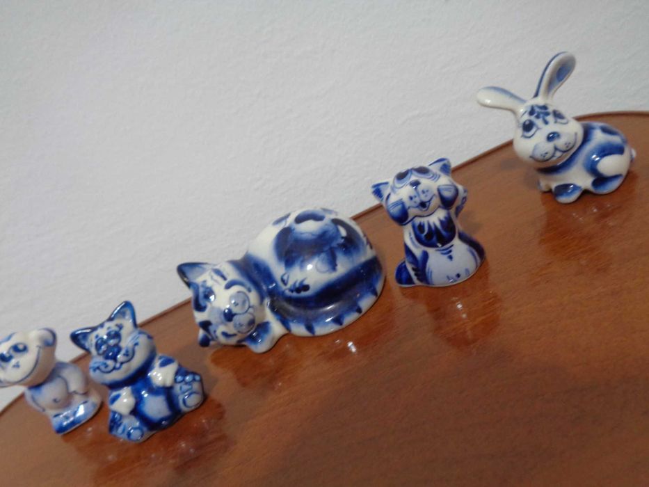 статуетка-міні кобальт розпис з колекції