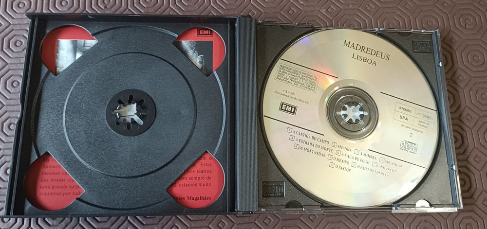MADREDEUS CD duplo impecável