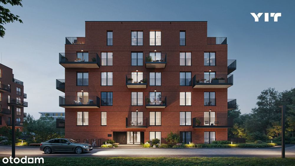 3-pokojowe mieszkanie 67m2 + balkon Bez Prowizji