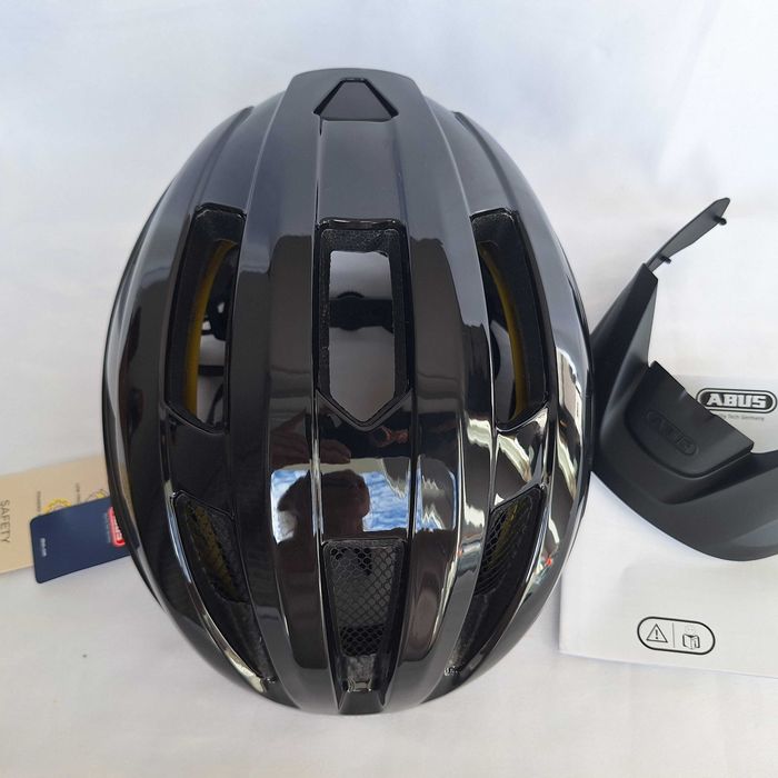 Kask rowerowy Abus Macator Mips Shiny Black L 58-62cm