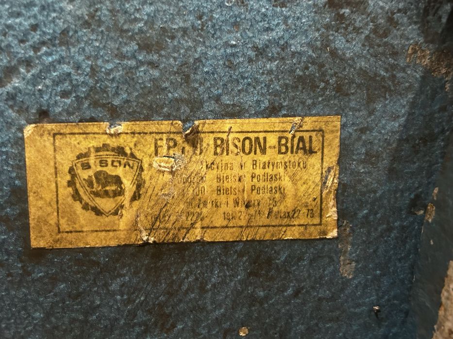 Imadło obrotowe BISON-BIAL 150 bison