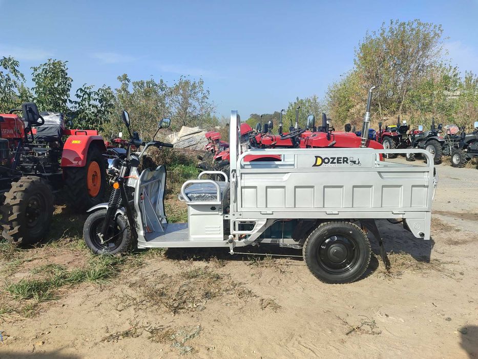 Аккумуляторный трицикл Дозер 1500 ВАТТ Доставка к дому