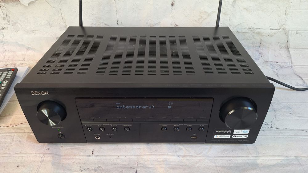 5.2 Denon AVR-S660 8K  Wifi Bt Dolby Vision eARC Net HEOS