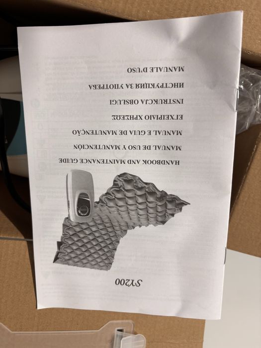 Colchao anti escaras, com 1 mes