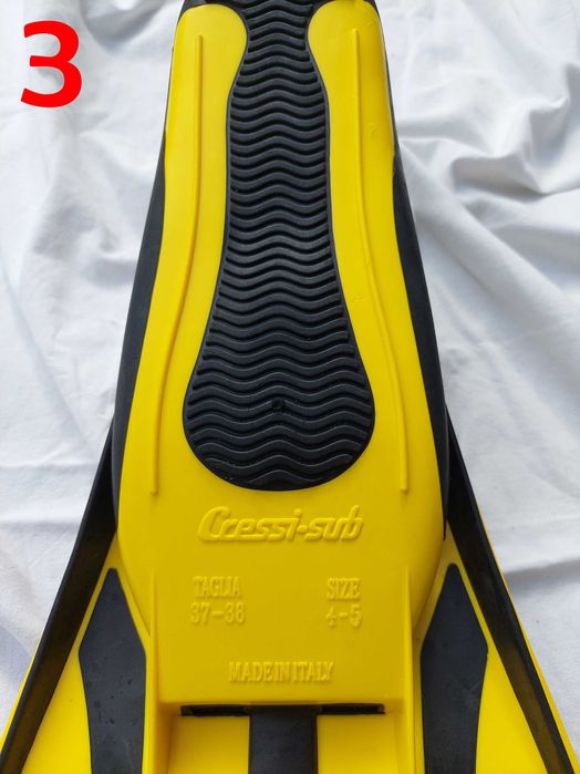 Várias Barbatanas de Mergulho Cressi Rondine, 2000 HF, Pro Star