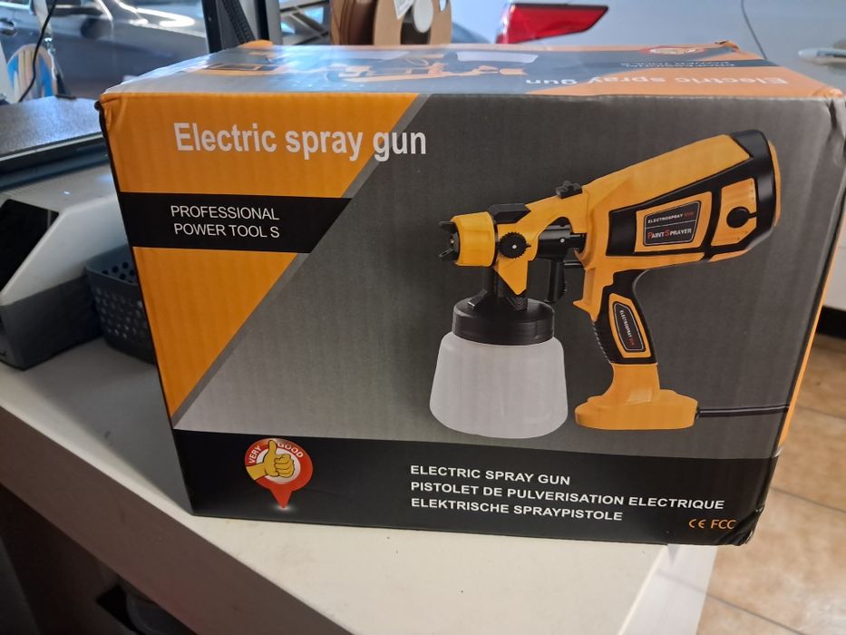 Pistola pintura eletrica Nova