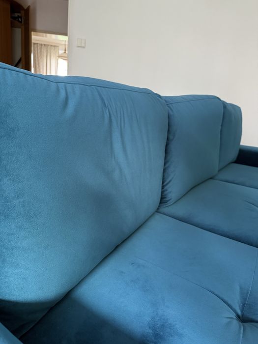 Turkusowa sofa AGATA MEBLE