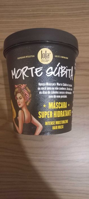 Morte Súbita - mascara extra hidrarante