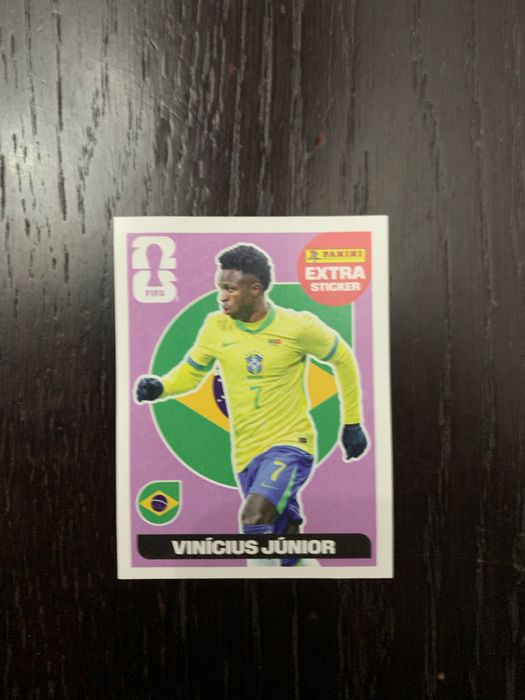 Cromo Vinicius Jr roxo