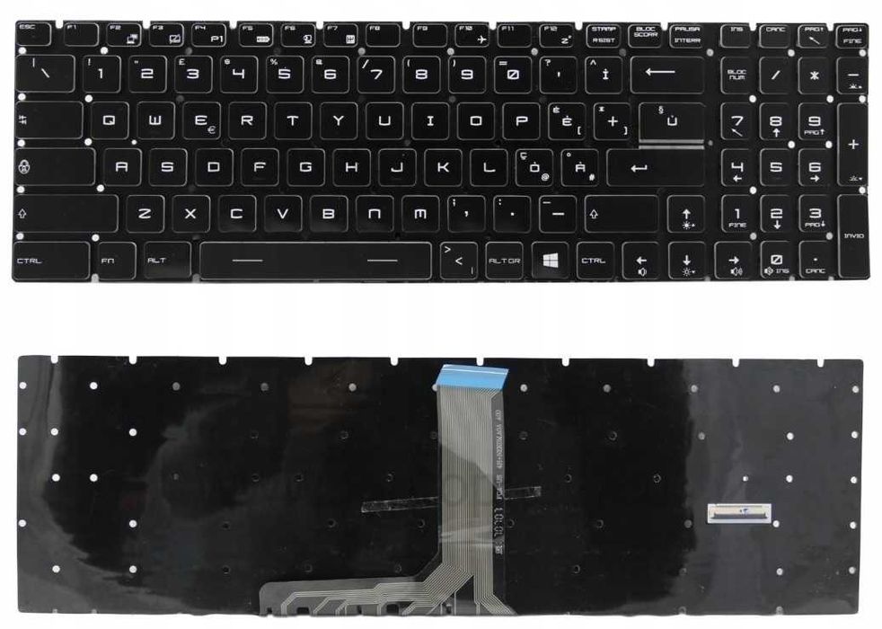Klawiatura do MSI GT72VR 7RE GT72VR 7RD Pro MS-16P1 MS-17C1 /IN88los