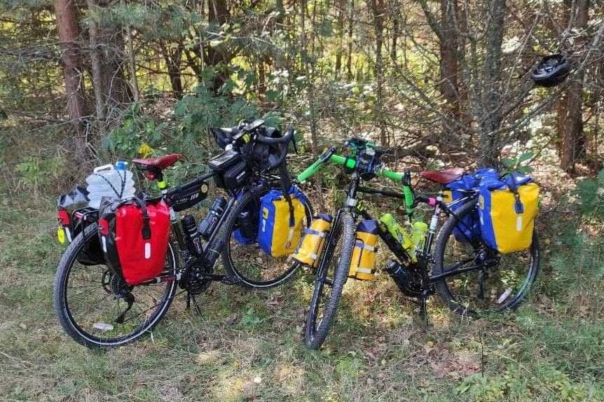 Розпродаж Велосумка на багажник велосипеда Сумка Велобаул