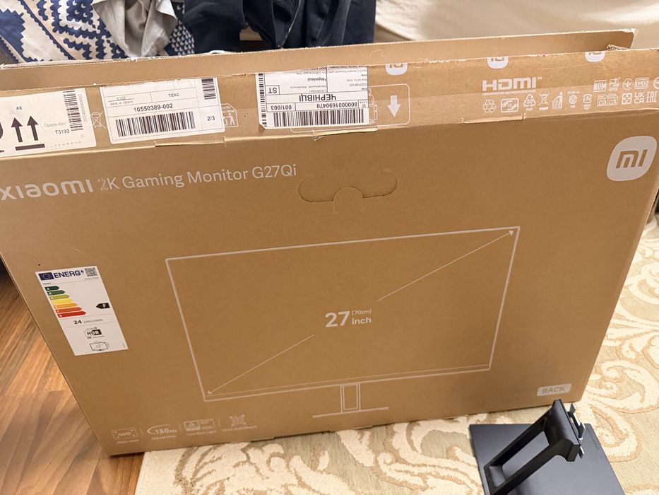 Монітор Xiaomi Gaming Monitor G27Qi (27”,IPS,QHD,180Hz)