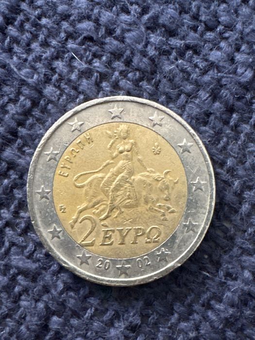Moeda de 2€ 2002 Grécia