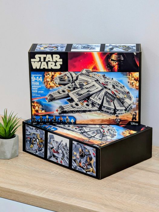 У КОРОБЦІ ‼️Конструктор Star Wars MILLENNIUM FALCON  Сокіл тисячоліття