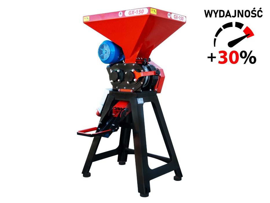 Gniotownik REMET GX-150 == NOWY MODEL== śrutownik POLSKI