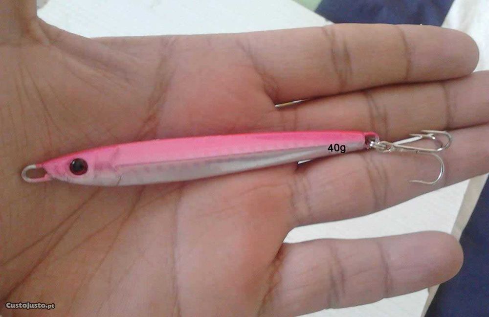 5 zagaias para pesca jig corrico 30 ou 40gr