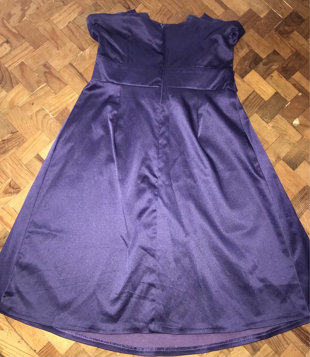 Vestido roxo XS Blanco